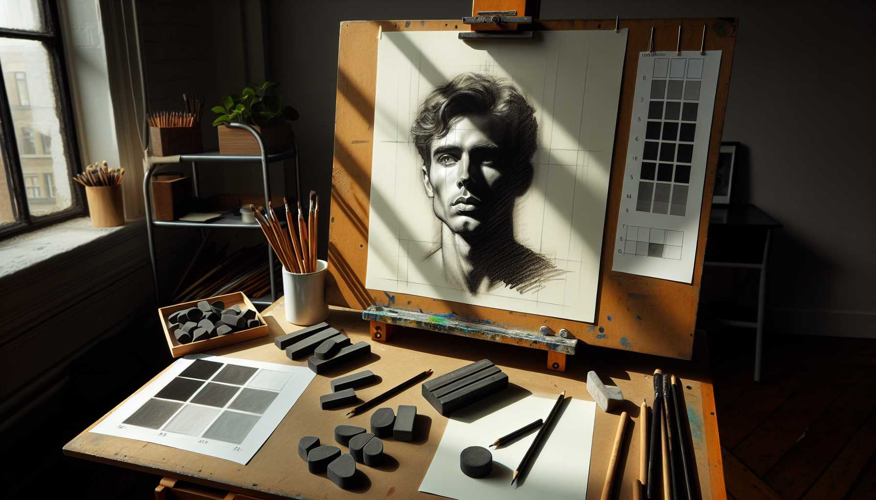 Portrait Value Study: Mastering Light and Shadow
