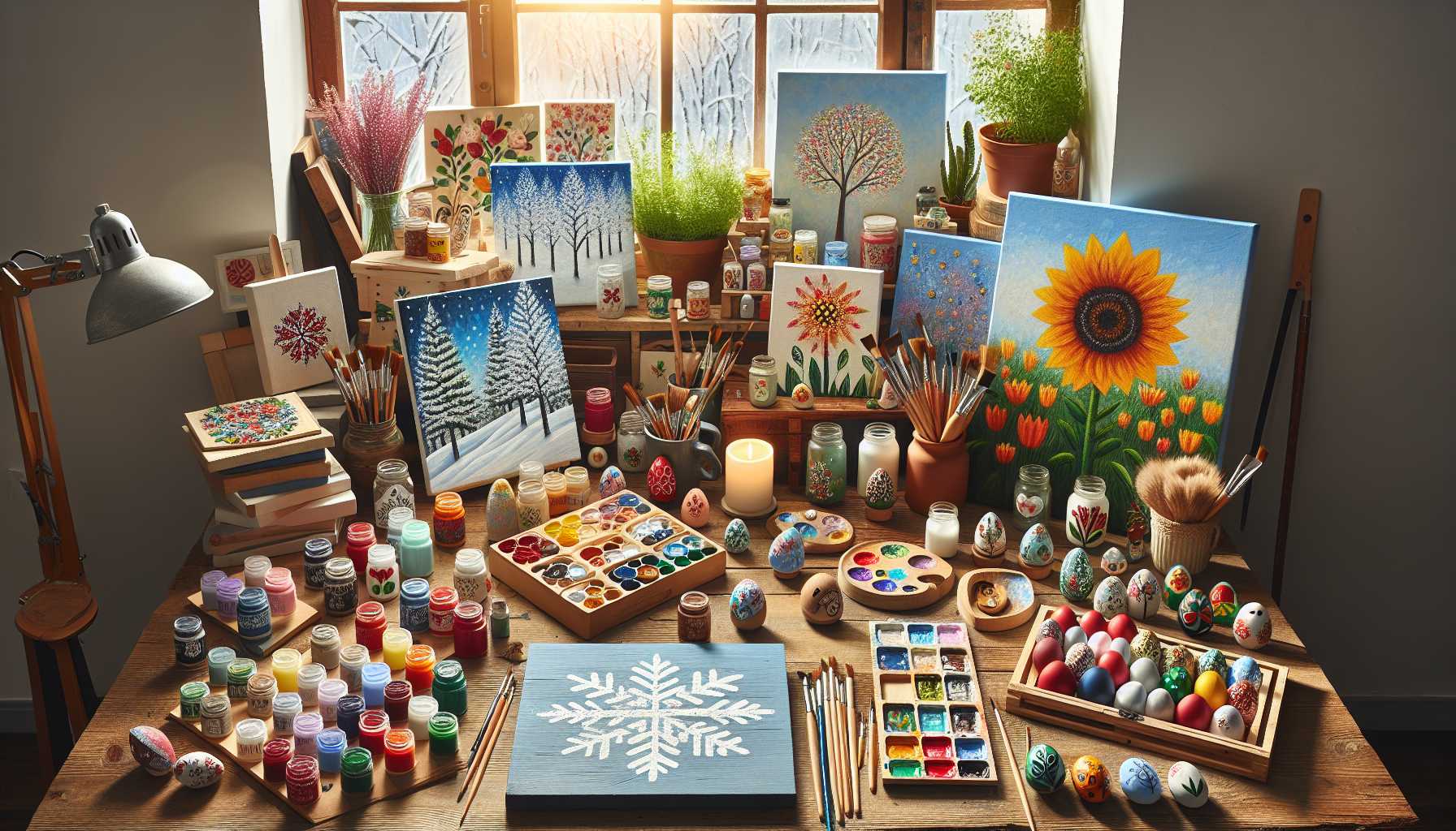 Easy Seasonal Painting Projects for Every Month