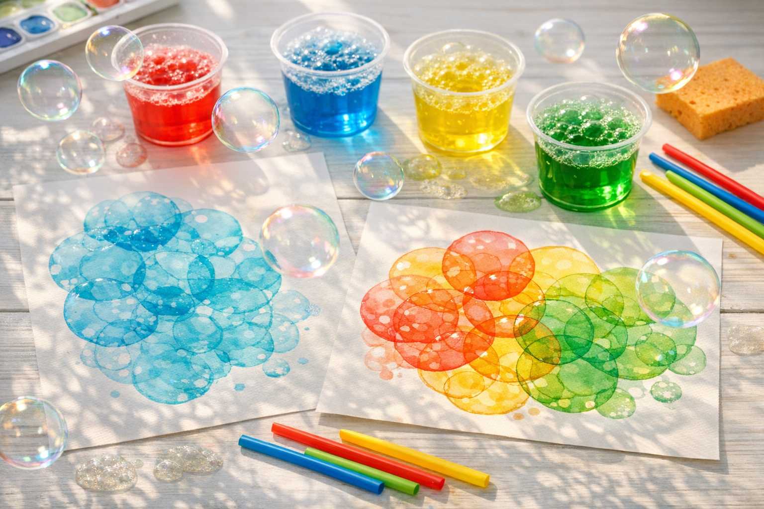 Simple Bubble Art: Creative Painting Techniques for Novices