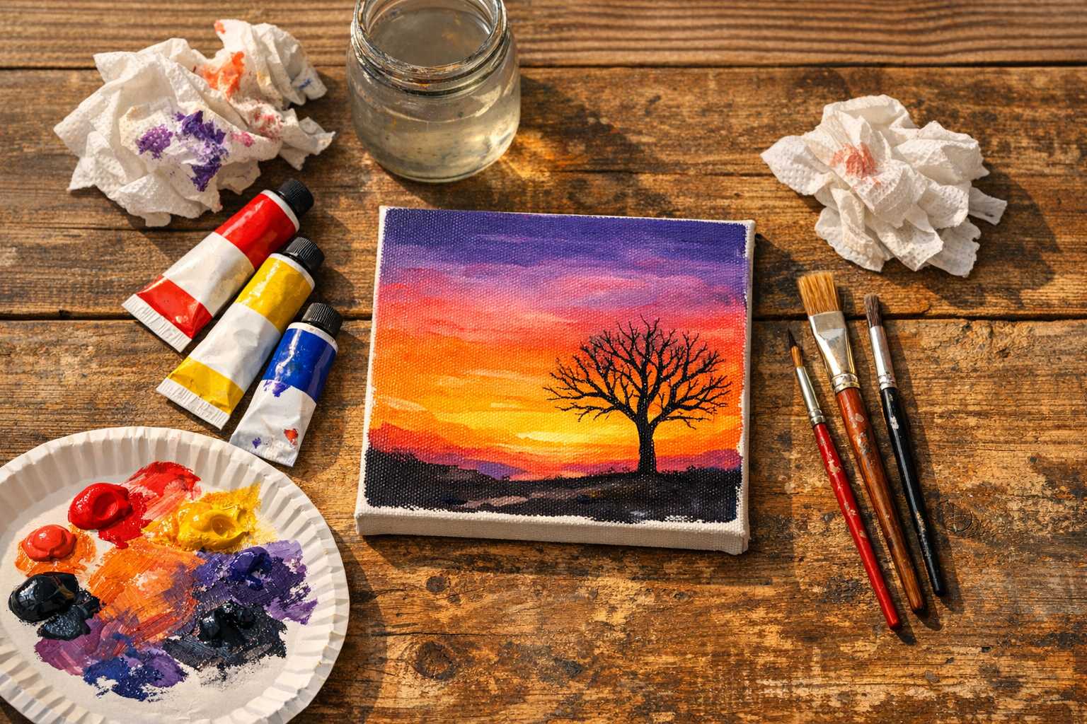 Quick Canvas Art: 20-Minute Painting Projects for Beginners