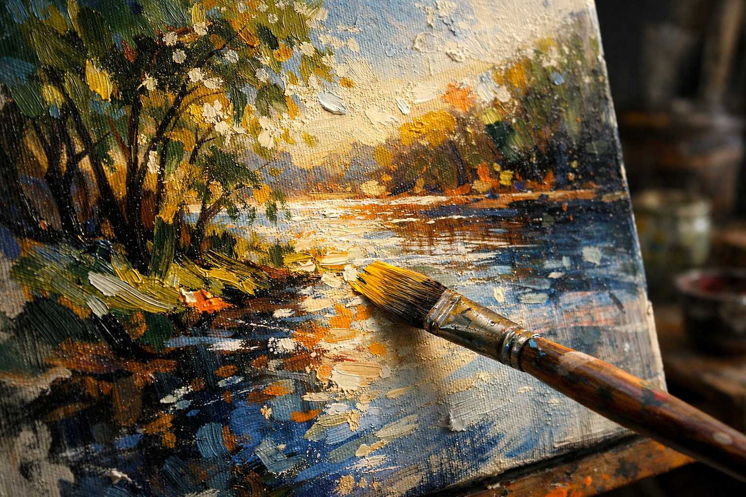Capturing Movement: Dynamic Impressionist Painting Methods