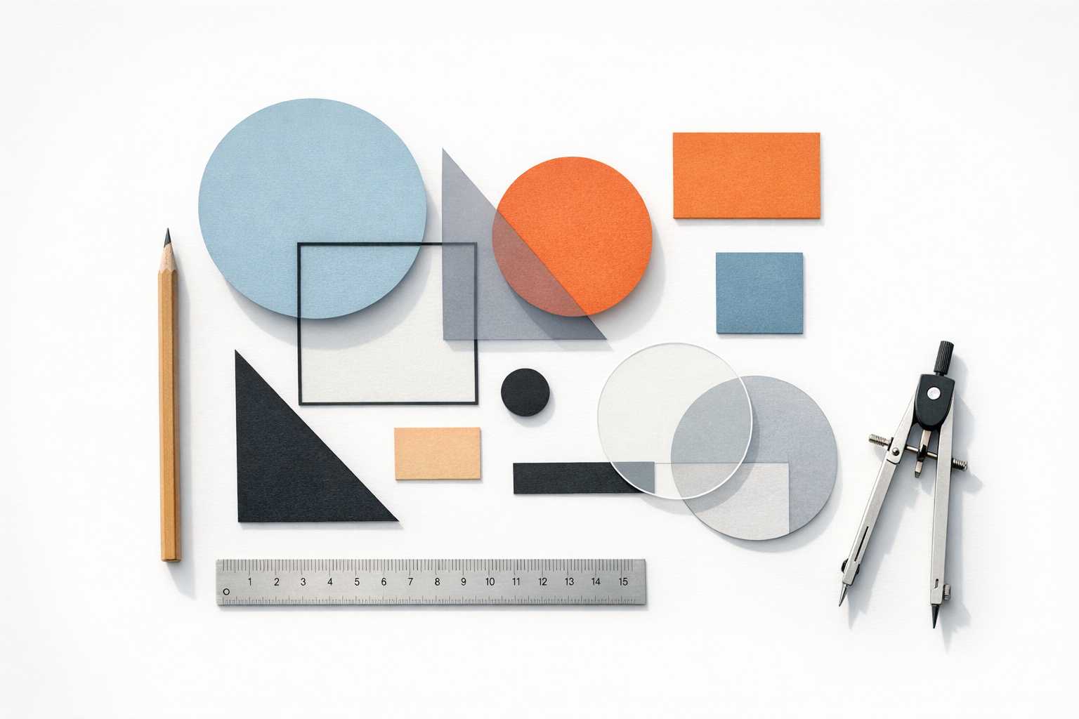 Minimalist Abstract Shapes: Basic Geometric Art Tutorial